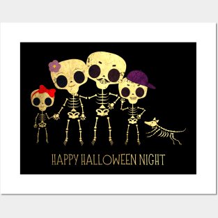 Happy Halloween Night Posters and Art